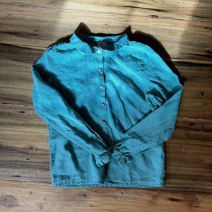Son de Flor Teal Classic Shirt (M)